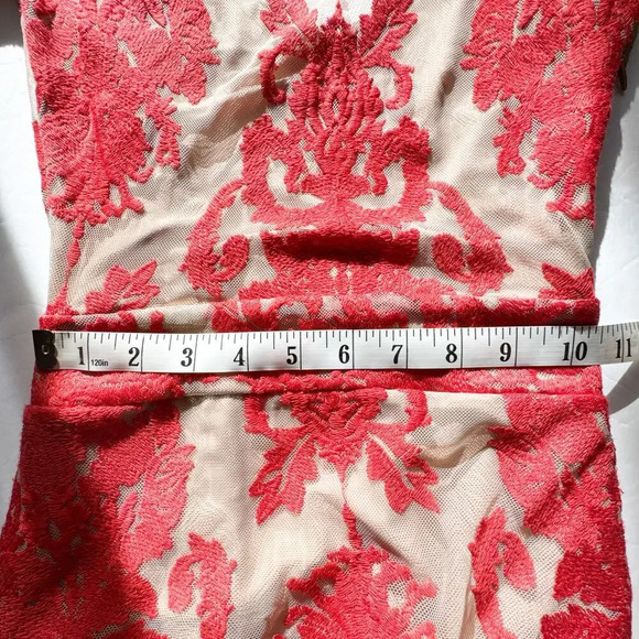 For Love & Lemons San Marcos Embroidered Red Dress - Picture 13 of 16